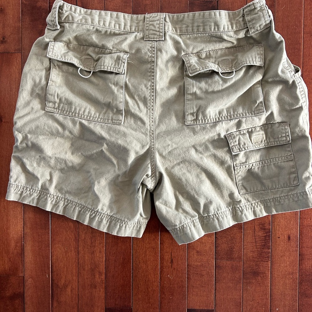 Men's Outdoor Life Khaki Tan Cargo Shorts Size 36 - Picture 4 of 4